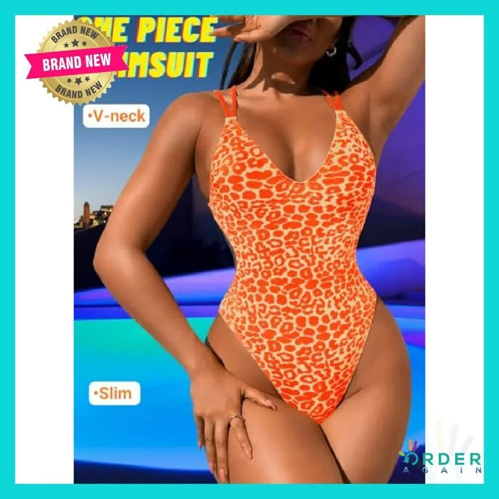 Sexy Backless Scrunch Butt Monokini One Piece Swimsuit High Cut Y2K